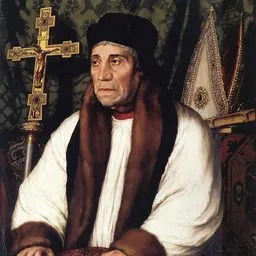 Portrait of William Warham