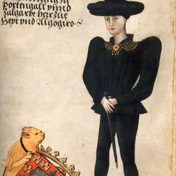 Portrait of Afonso V of Portugal