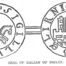 Portrait of Balian of Ibelin