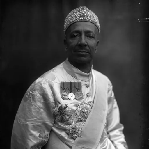 Portrait of Hamid Ali Khan I of Rampur