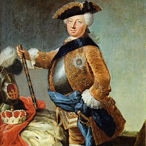 Portrait of Charles William Frederick, Margrave of Brandenburg-Ansbach
