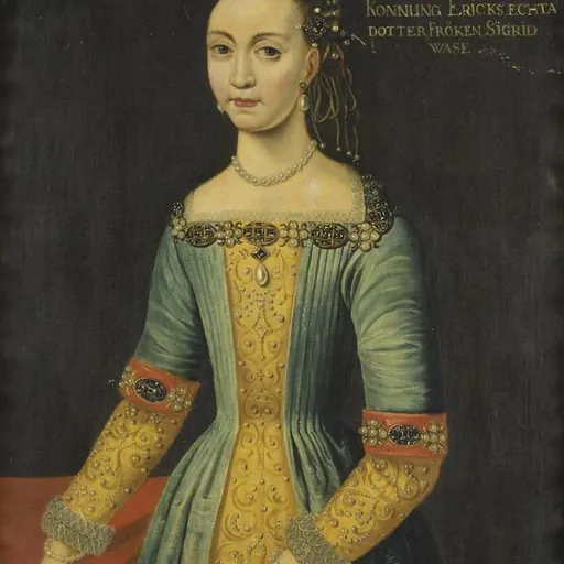 Portrait of Princess Sigrid of Sweden