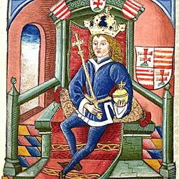 Portrait of Louis I of Hungary