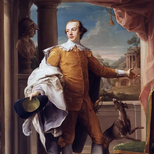 Portrait of Sir Wyndham Knatchbull-Wyndham, 6th Baronet
