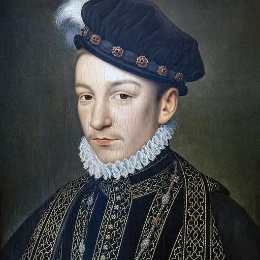 Portrait of Charles IX of France