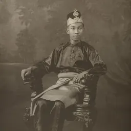 Portrait of Ahmad Tajuddin of Brunei