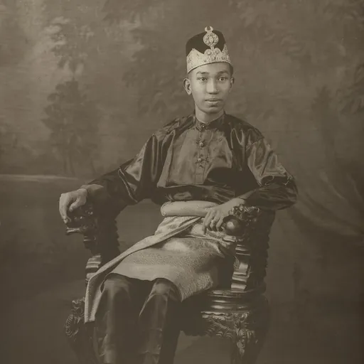 Portrait of Ahmad Tajuddin of Brunei