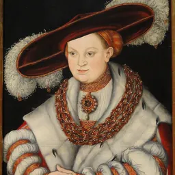 Portrait of Magdalena of Saxony