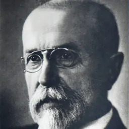 Portrait of Tomáš Garrigue Masaryk