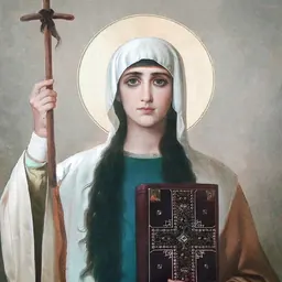 Portrait of Saint Nino