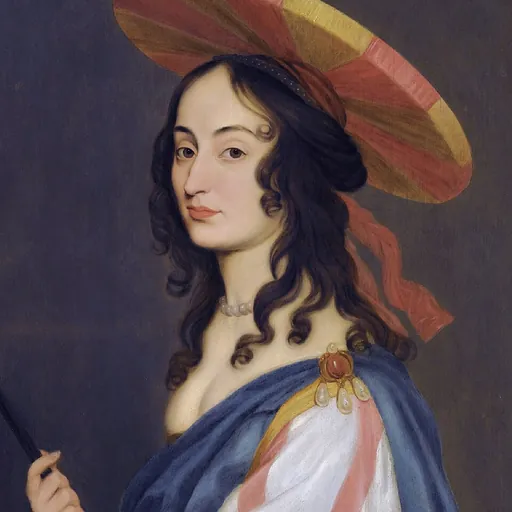 Portrait of Louise Hollandine of the Palatinate