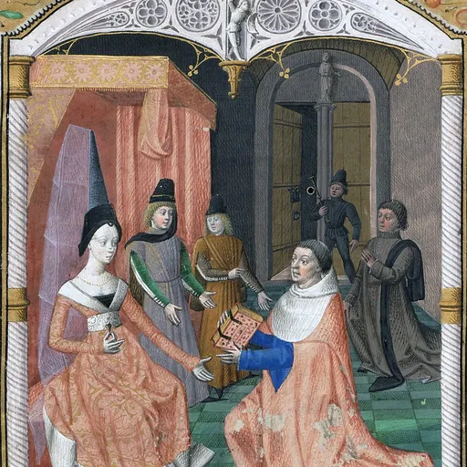 Portrait of Yolande of Valois