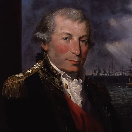 Portrait of John Jervis, 1st Earl of St Vincent