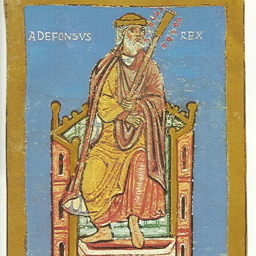 Portrait of Alfonso III of Asturias