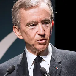 Portrait of Bernard Arnault