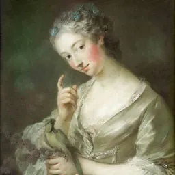 Portrait of Jeanne Agnès Berthelot de Pléneuf, marquise de Prie