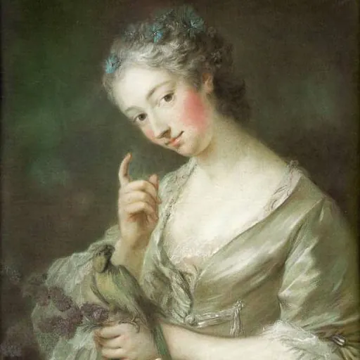 Portrait of Jeanne Agnès Berthelot de Pléneuf, marquise de Prie