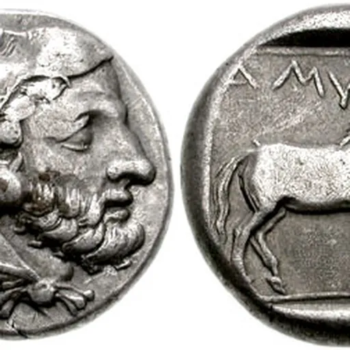 Portrait of Amyntas III of Macedon