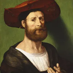 Portrait of Jan Gossaert