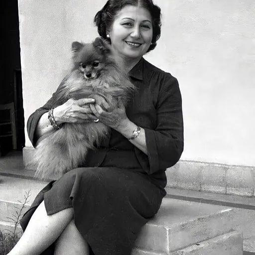 Portrait of Princess Fawkia Fuad of Egypt