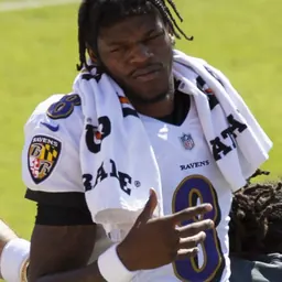 Portrait of Lamar Jackson