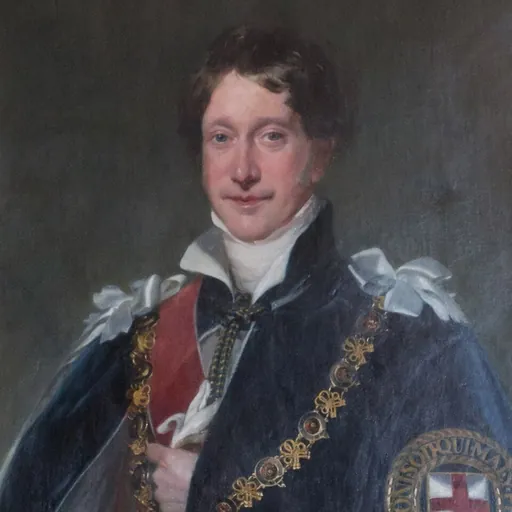 Portrait of Edward St Maur, 11th Duke of Somerset