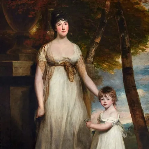 Portrait of Georgina Cholmondeley, Marchioness of Cholmondeley