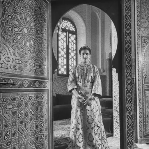 Portrait of Lalla Fatima Zahra bint Abdelaziz