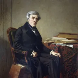 Portrait of Jules Michelet
