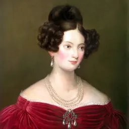 Portrait of Princess Ludovika of Bavaria