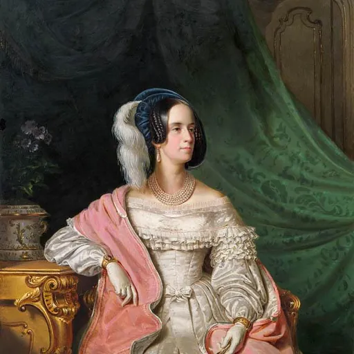 Portrait of Empress Maria Anna of Austria