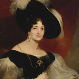 Portrait of Princess Victoria of Saxe-Coburg-Saalfeld