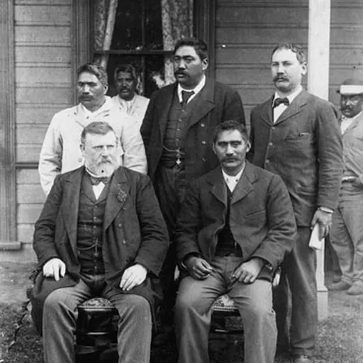 Portrait of Tupu Atanatiu Taingakawa Te Waharoa
