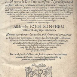 Portrait of John Minsheu