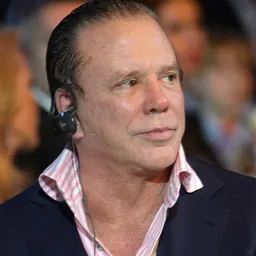Portrait of Mickey Rourke