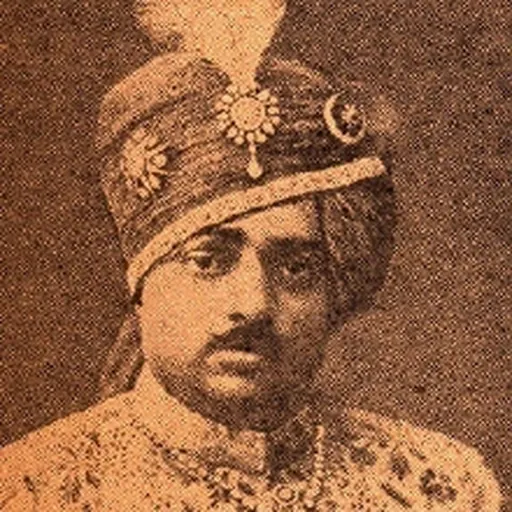 Portrait of Pradyumansinhji Lakhajirajsinhji, 14th Thakore Saheb of Rajkot
