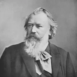 Portrait of Johannes Brahms