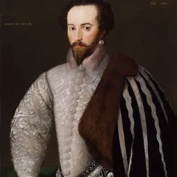 Portrait of Walter Raleigh