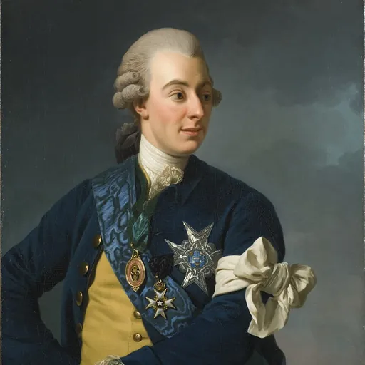 Portrait of Gustav III of Sweden