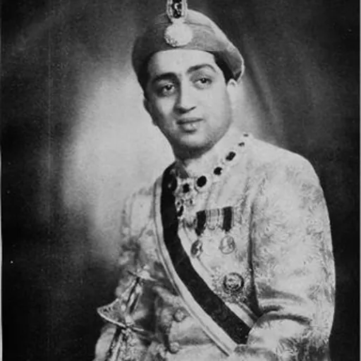 Portrait of Pratap Singh Rao I of Baroda