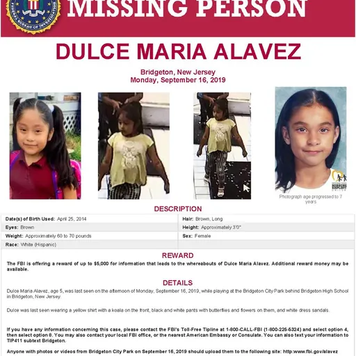 Portrait of disappearance of Dulce Maria Alavez