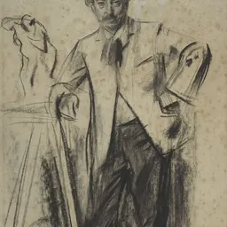 Portrait of Antonin Mercié