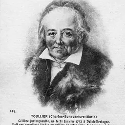 Portrait of Charles Bonaventure Marie Toullier