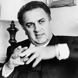 Portrait of Federico Fellini