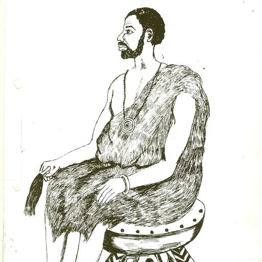 Portrait of Mwene Mbandu Kapova I of Mbunda