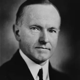 Portrait of Calvin Coolidge