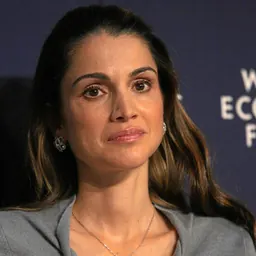 Portrait of Queen Rania of Jordan