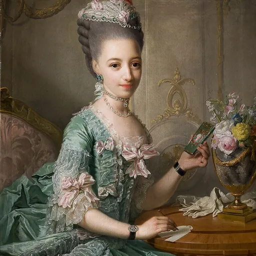 Portrait of Duchess Sophia Frederica of Mecklenburg-Schwerin