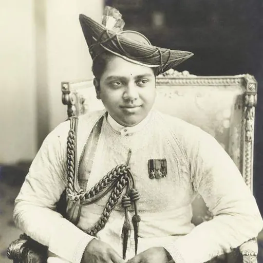 Portrait of Jivajirao Scindia I of Gwalior