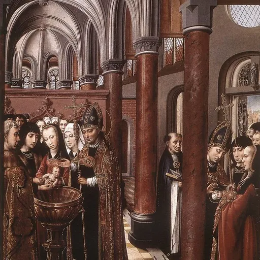 Portrait of Libert of Saint-Trond
